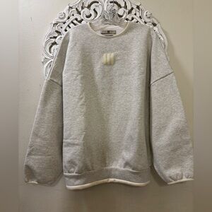 Fear of God X Adidas Sweatshirt M Medium Oversized Crewneck New W/out Tags